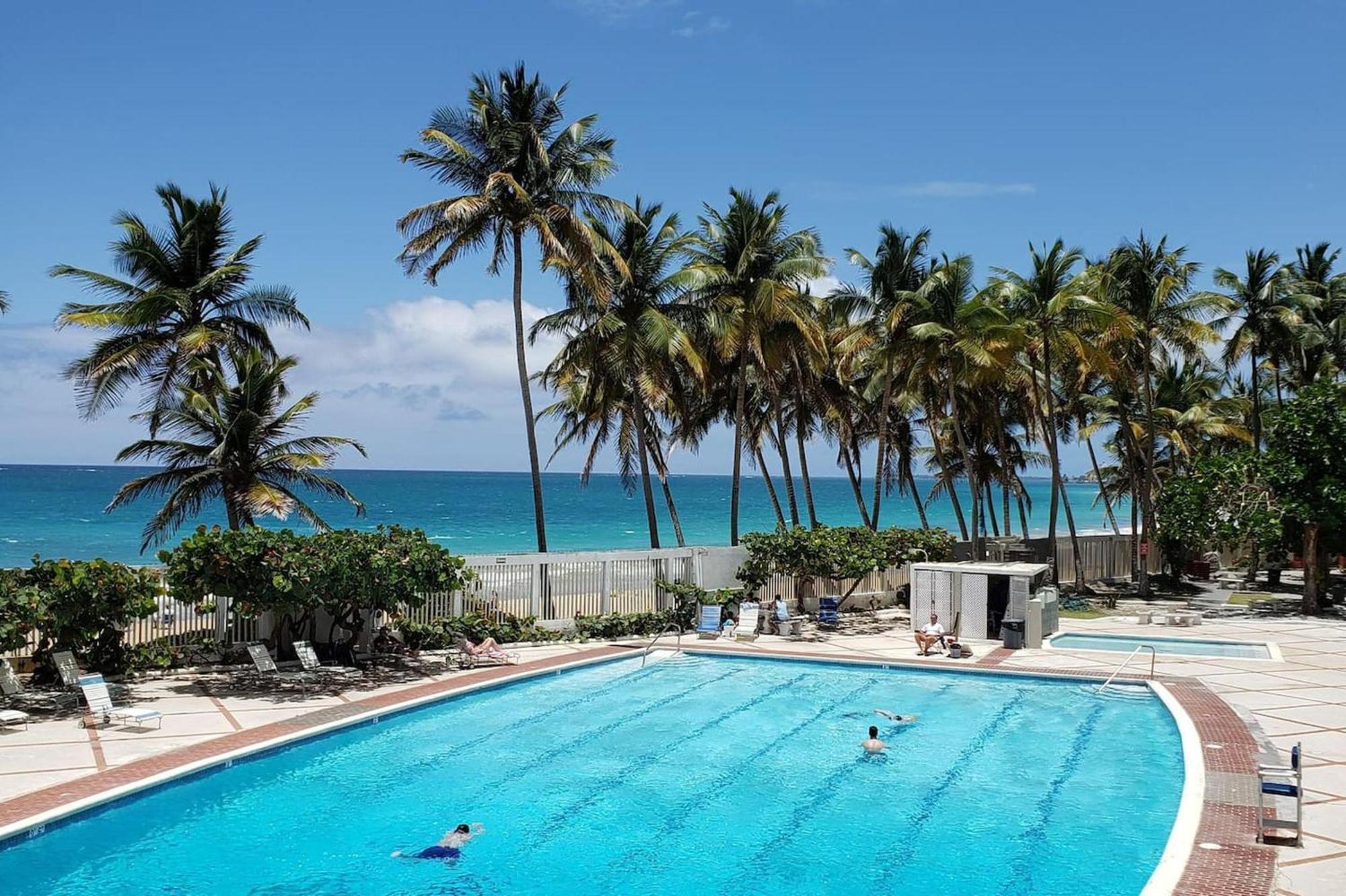 Kasa Las Palmas Ocean View Beachfront Condo Pool San Juan Exterior photo